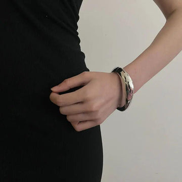 New Cool Trend Lovely Design Shiny Irregular Metal Bracelets For Women - Party Gifts Fashion Jewellery - The Jewellery Supermarket